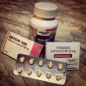 anti-nausea/pain/biotics