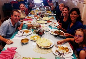 Our team on Easter (plus a couple short-termers)