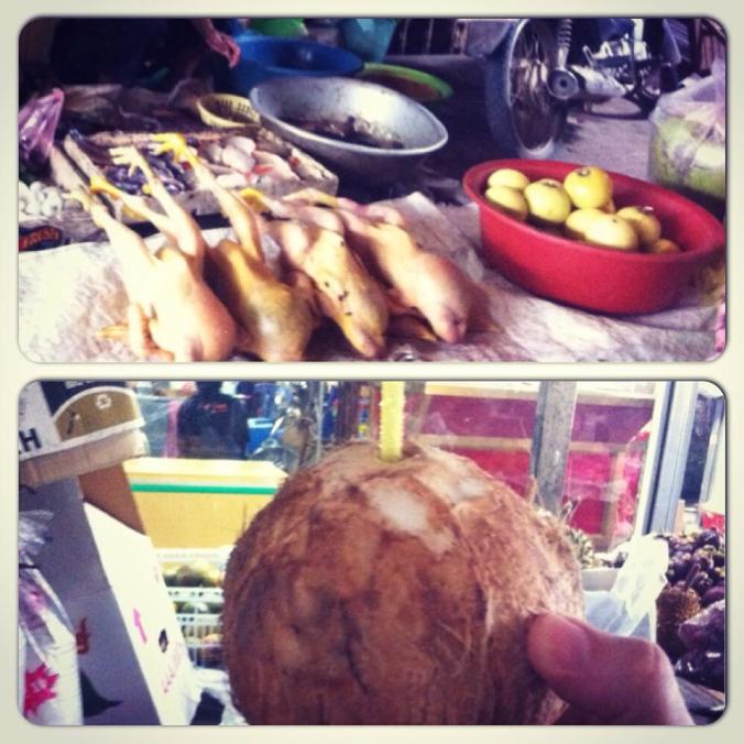 Your coffee shop will sell fresh meat AND fresh coconut milk. And coffee.